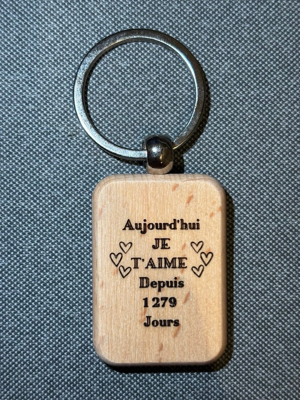Porte clés rectangle