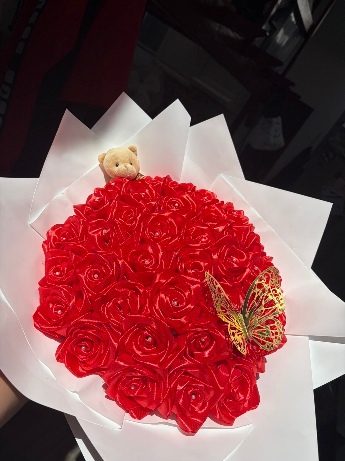 Gros bouquet rouge