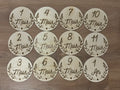 Carte étape bébé